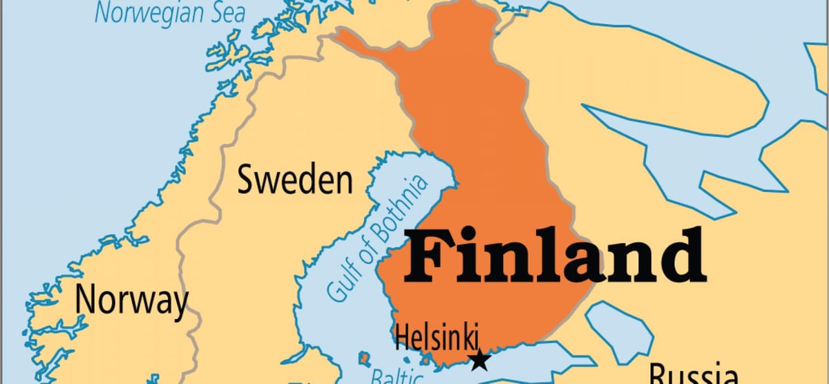 Harta helsinki, Finlanda