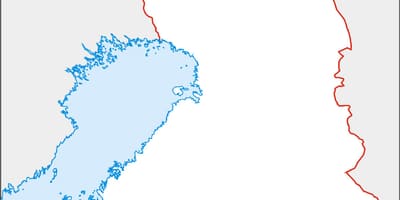 Hartă goală din Finlanda
