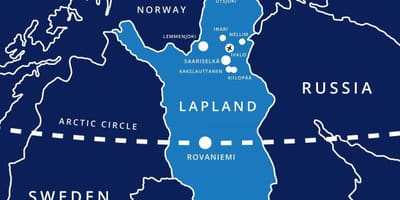 Harta saariselka, Finlanda